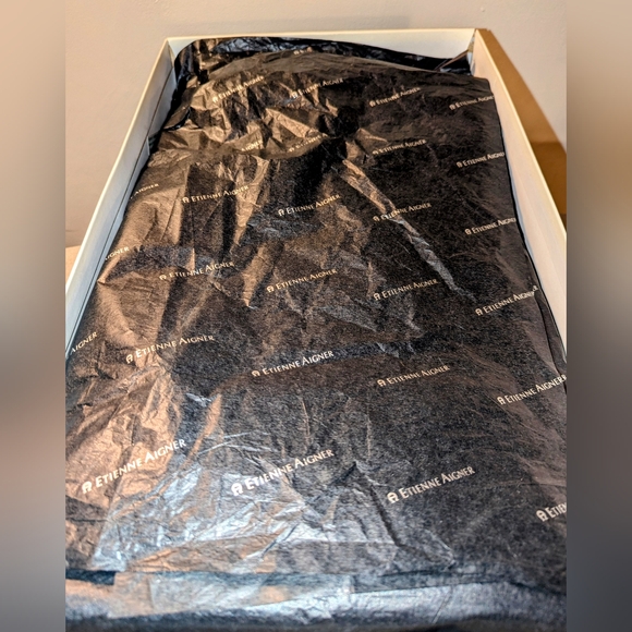 ETIENNE AIGNER E - Celina Black knee high boots - Size 8 1/2 M - in original box - Picture 11 of 14